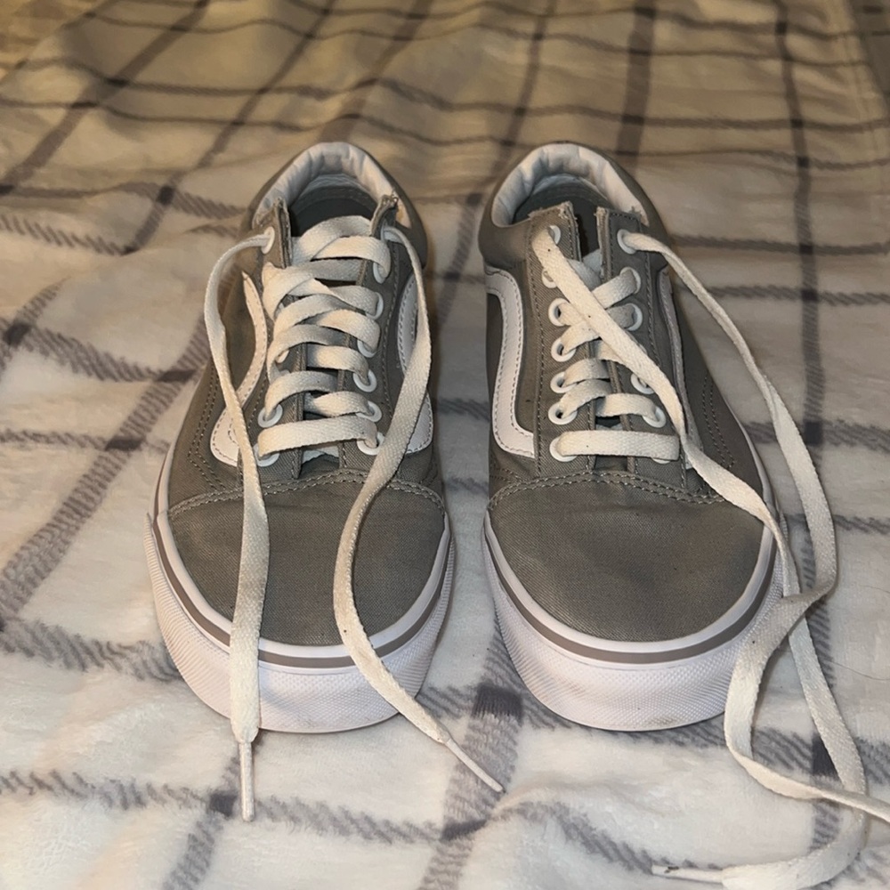 Grey Old Skool Vans